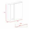 Gabinete De Ba&ntilde;o Tuhome Sines 1 P Blanco