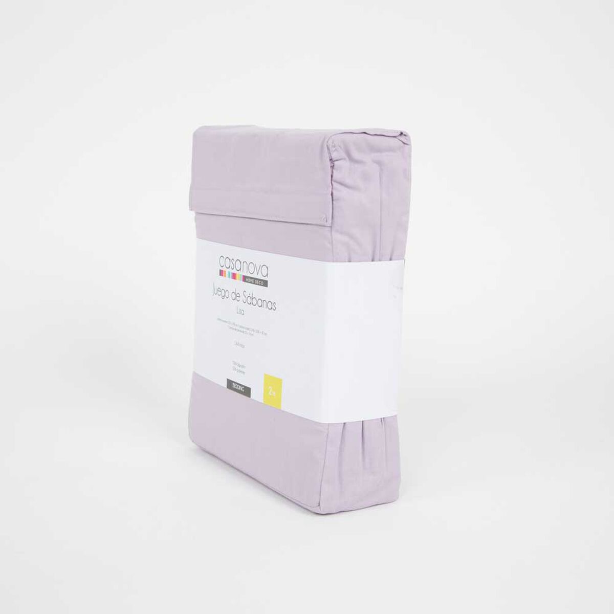 Juego de S&aacute;banas Lisa Casanova  1 Plazas 144 Hilos