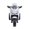 Moto de Carrera a Batería Musical Baby Way Blanco