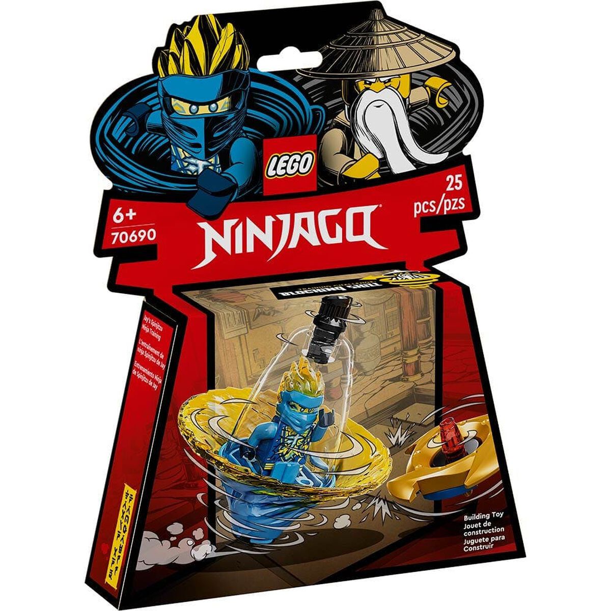 Bloques Ninjago Entrenamiento Ninja de Jay 25 Piezas Lego