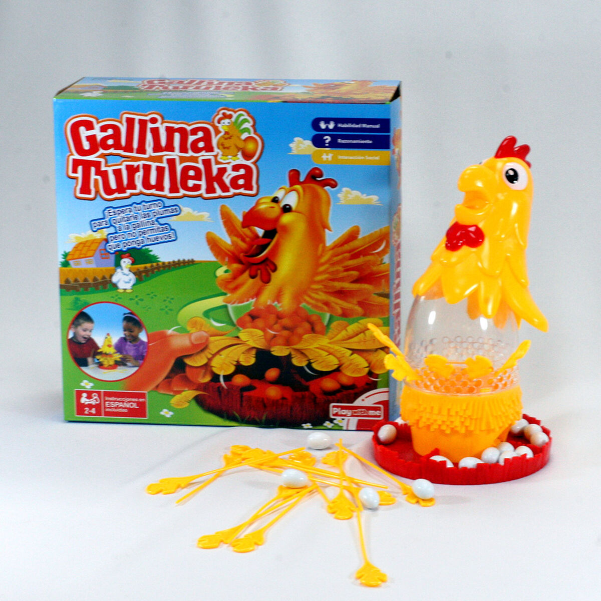 Juego de Estragegia Gallina Turuleka Playvalue