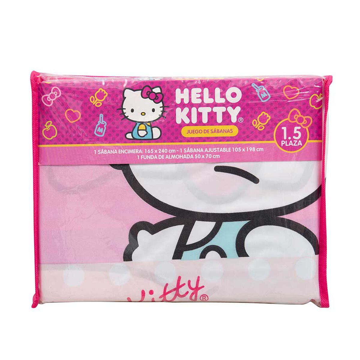Juego de Sabanas Hello Kitty 1.5 Plazas
