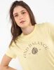 Polera Con Estampado Manga Corta Mujer Icono