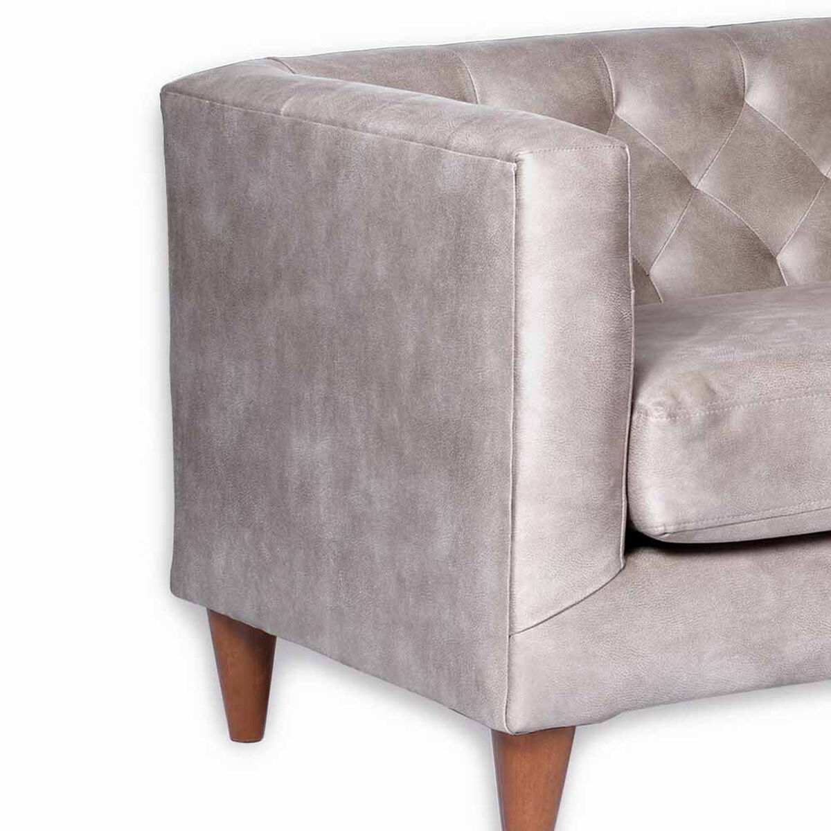 Sofá Latam Home Brescia 3 Cuerpos Gris