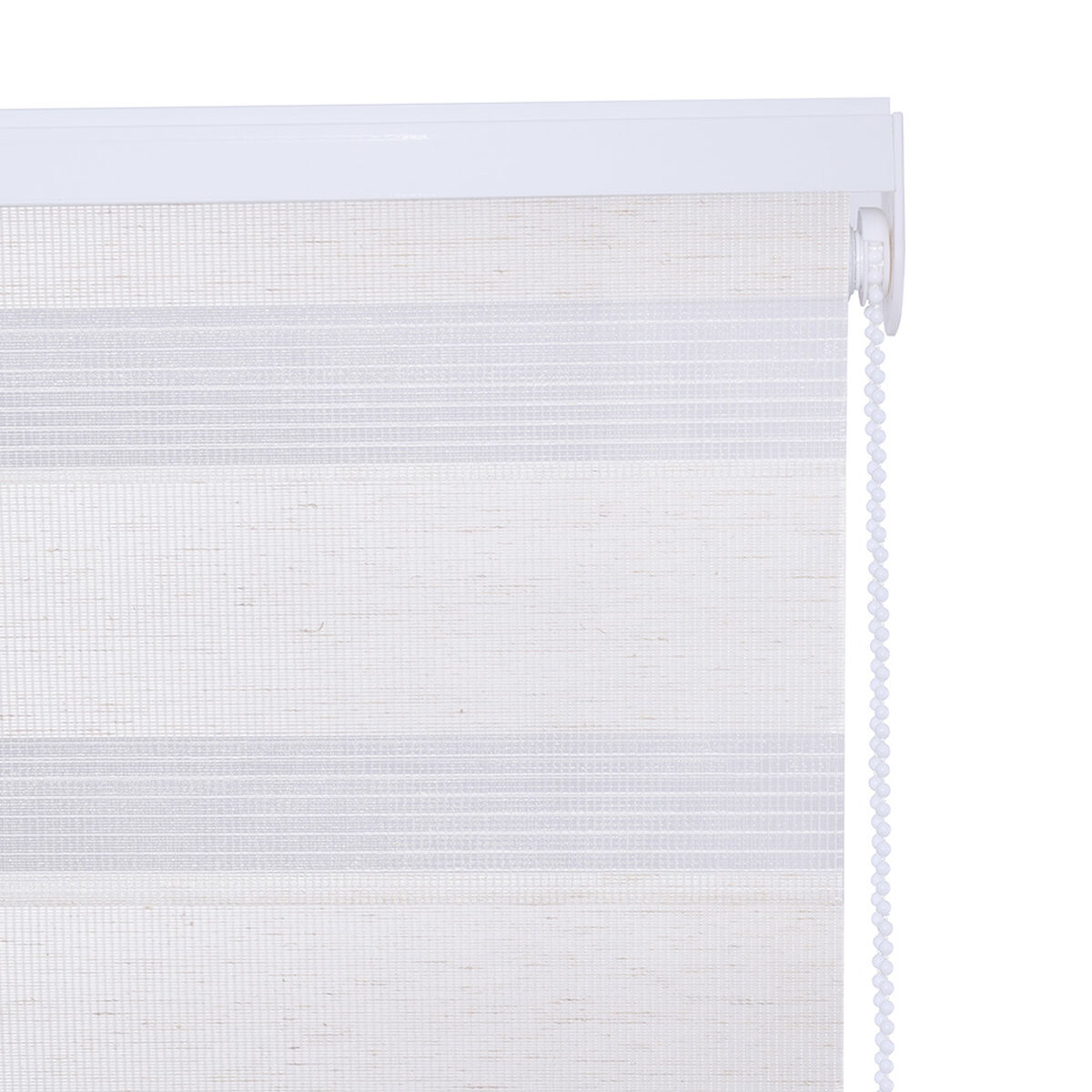 Cortina Roller Mashini Zebra Ecru 120 x 250 cm