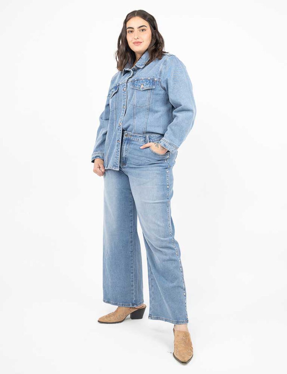 Chaqueta Denim Mujer Extralindas