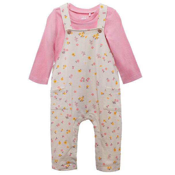 Conjunto Jardinera+Body de Algodón Chess Baby