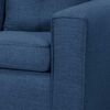 Juego de Living Black Factory Ranger Sofá 3 Cuerpos + Dos Sillones 1 Cuerpo Azul