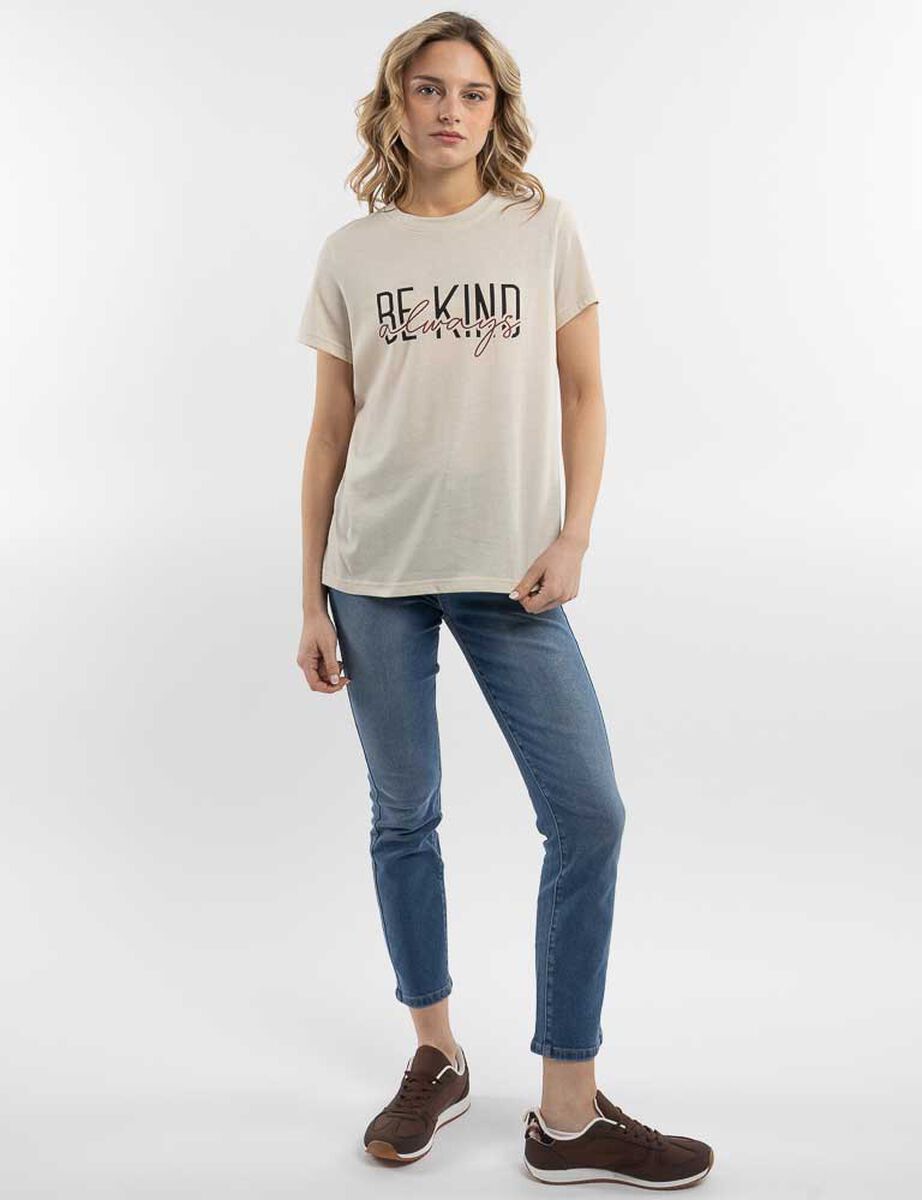 Polera Manga Corta Mujer Icono