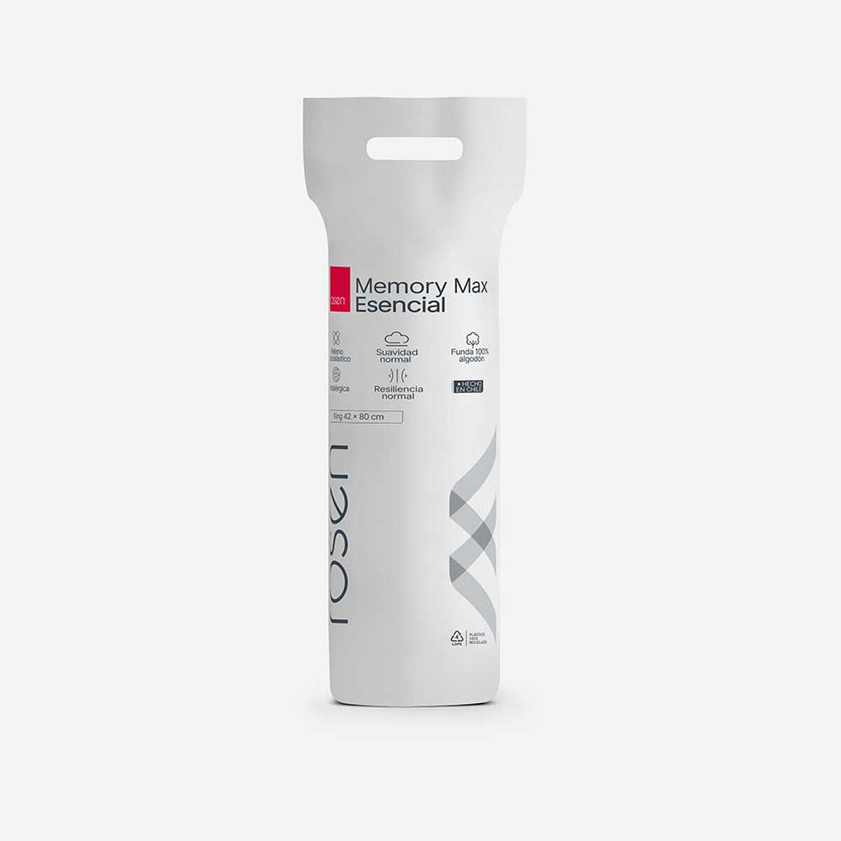 Almohada Rosen Memory Max Esencial 50x90 cm