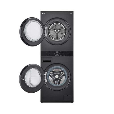 Imagen 2 del producto LG Lavadora secadora WK14BS6.APBPECL 14/10 Kg Frontal Negro Matte