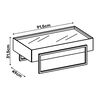 Mesa de Centro Vekkahome Pilar Blanco
