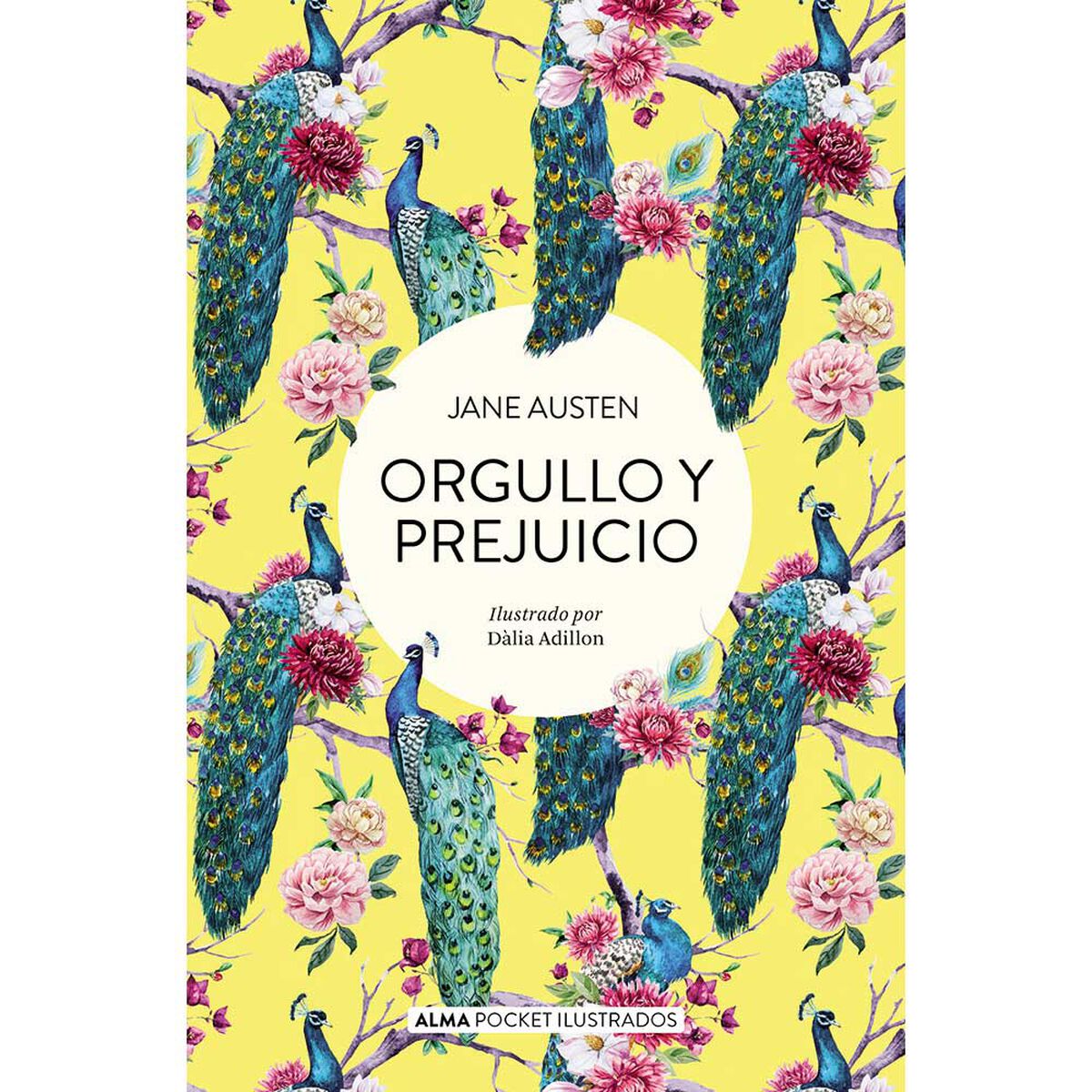 Libro Orgullo y Prejuicio Pocket Ilustrado Jane Austen Editorial Alma