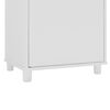 Mueble Auxiliar Vekkahome Agua 1 Puerta Blanco
