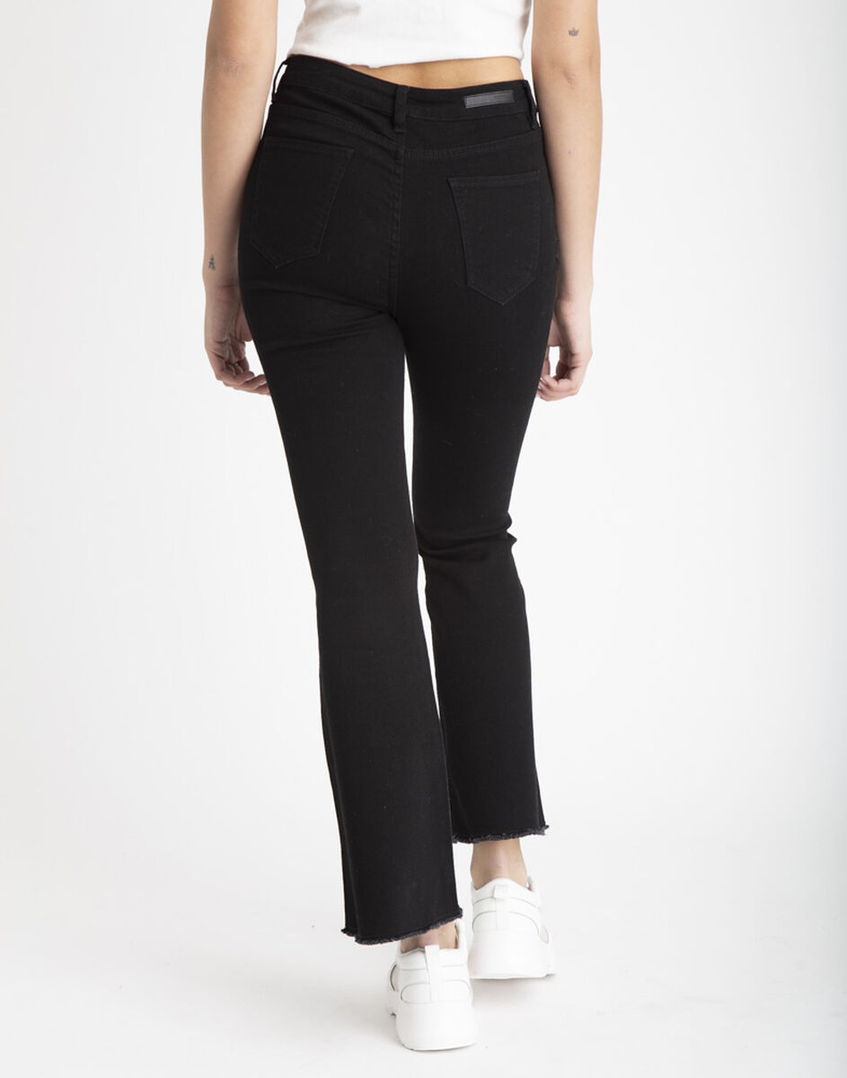 Jeans Flare Brillos Mujer Icono