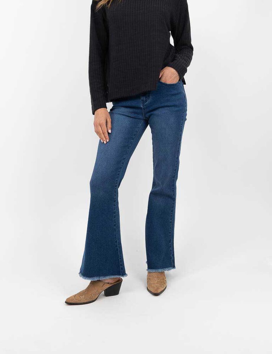Jeans Flare Mujer Alma