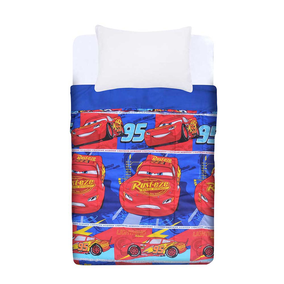 Plumón Estampado Disney 1,5 Plazas Cars Legend