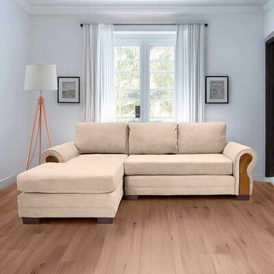 Imagen 1 del producto Sofá Seccional Living Factory Oregon 4 Cuerpos Beige