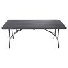 Mesa Plegable Northwest Rectangular Gris 180 Cm