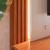 Panel TV Altavision Loa Blanco y Café