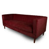 Sofá Tela Velvet Latam Home Sorrento 3 Cuerpos