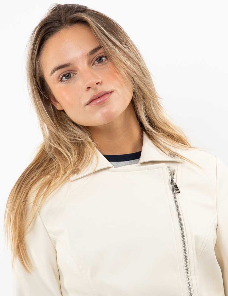 Chaqueta Ecocuero Mujer Icono
