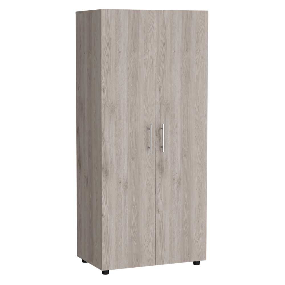 Clóset TuHome Tera 2 Puertas Ceniza y Blanco