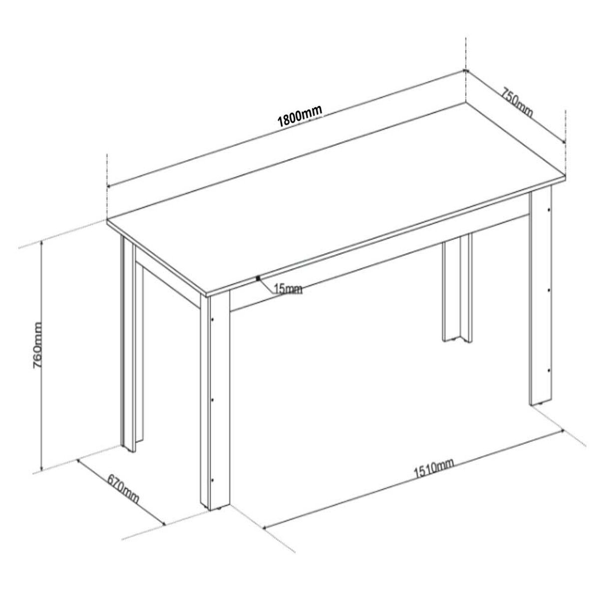 Juego de Comedor Altavision Tomas 8 Sillas Café