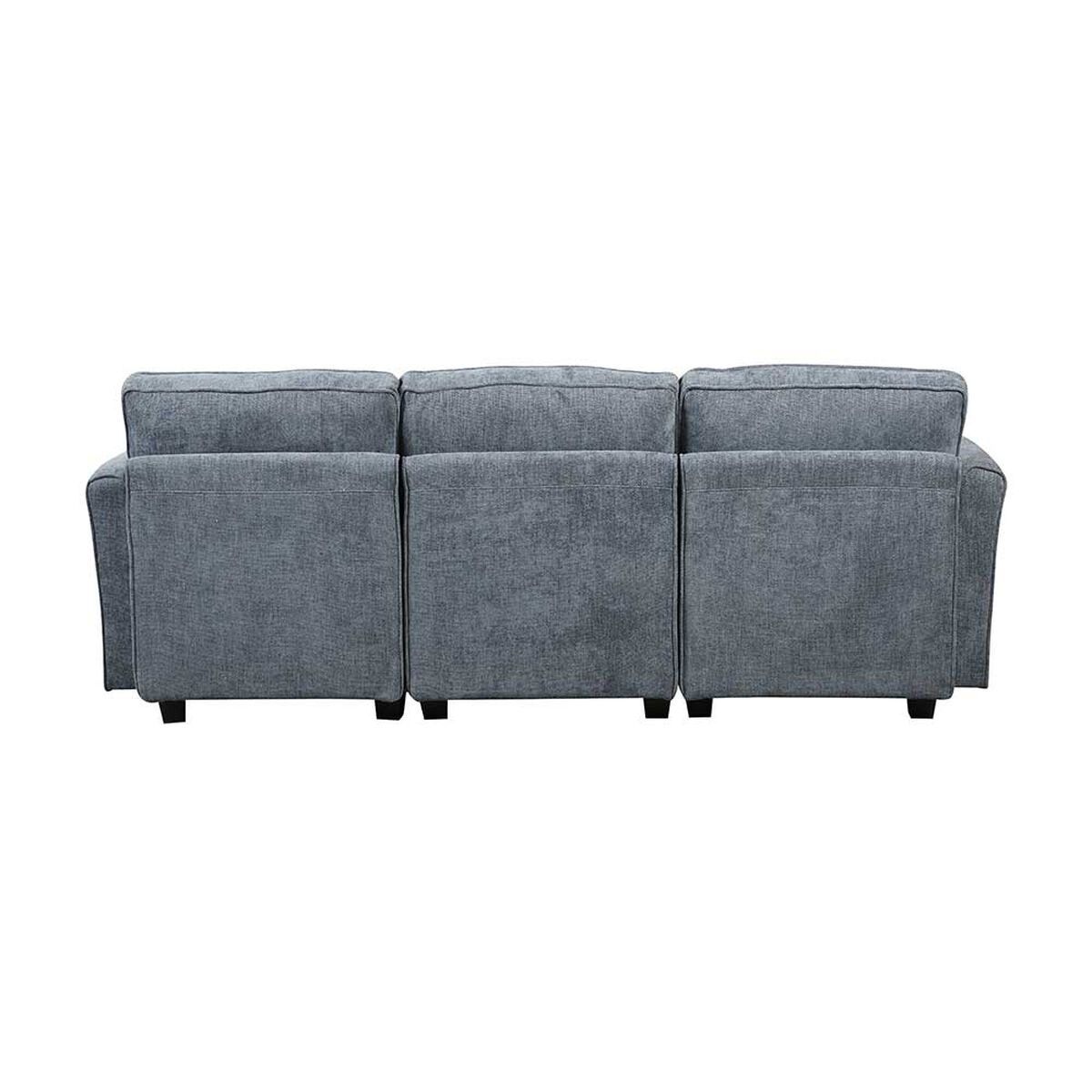 Seccional Casanova Toscana con Almacenamiento 3 Cuerpos Azul