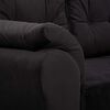 Sofá Seccional Muebles MPR Journey 3 Negro