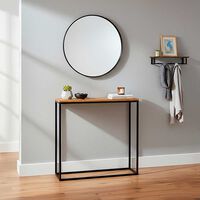 Mesa Arrimo Mons Madrid Madera Fierro