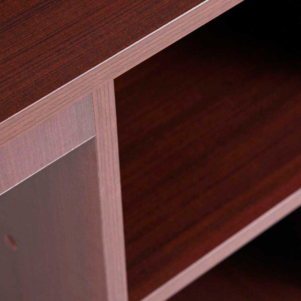 Escritorio CIC 2 Repisas Chocolate