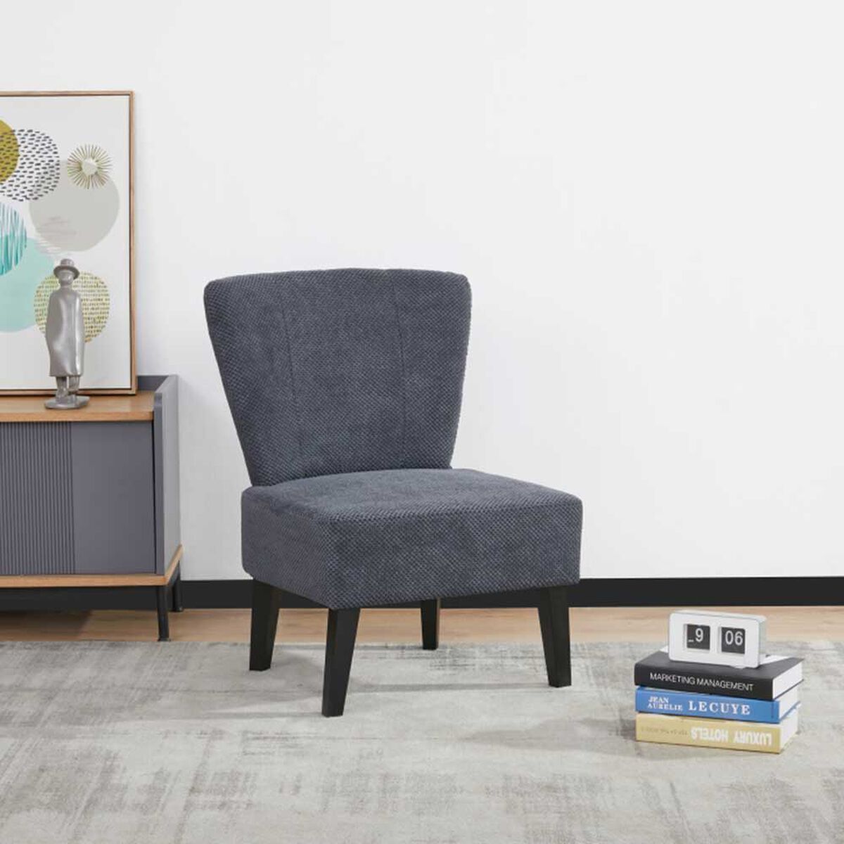 Poltrona Fm Furniture Grecia Gris