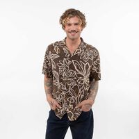 Camisa Manga Corta Hombre Ypsd Cafe, Negro