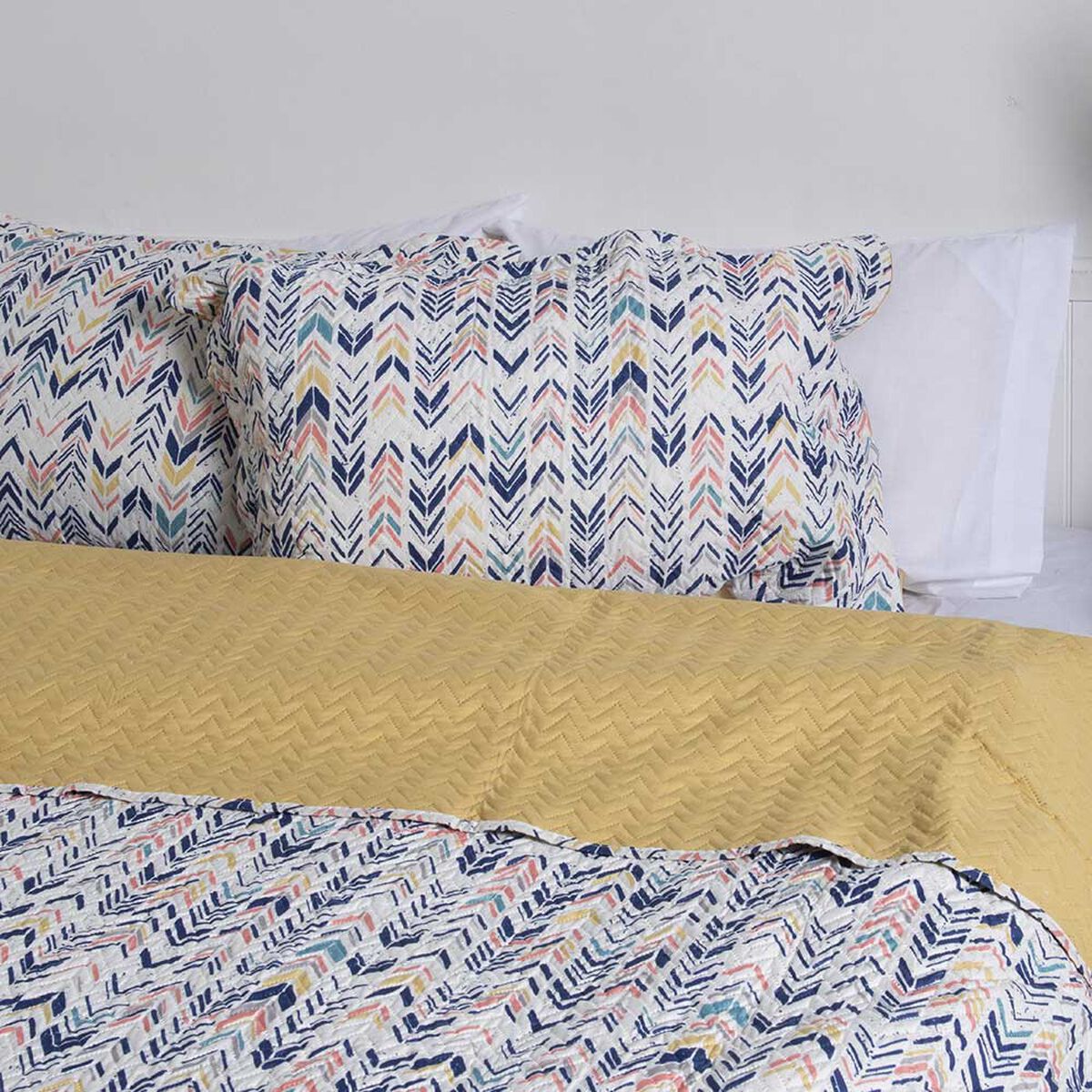 Quilt Mashini 2 Plazas Estampado Guayama