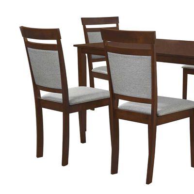 Imagen 2 del producto Juego de Comedor Casanova Milan 6 Sillas Café