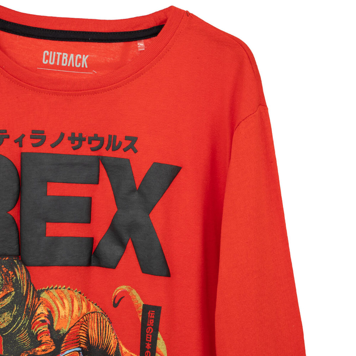 Polera Manga Larga Ni&ntilde;o Cutback