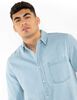 Camisa Denim Manga Larga Hombre Icono