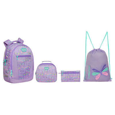 Pack Mochila Infantil, Estuche, Lonchera y Gymbag Head