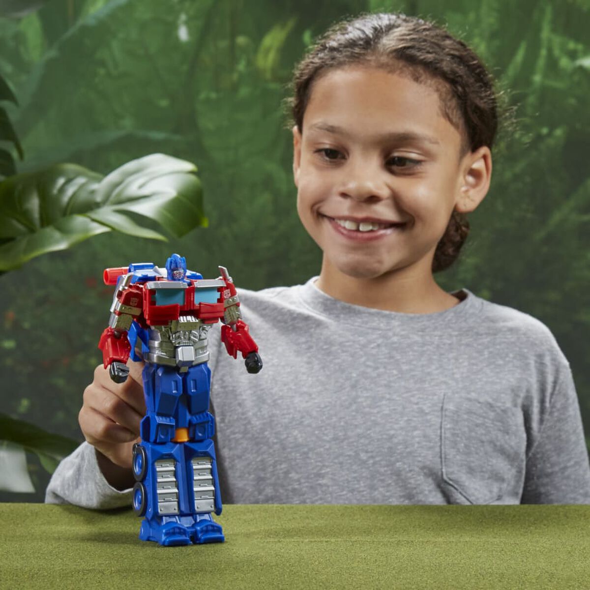 Lanzador Nerf Optimus Prime El despertar de las bestias Transformers