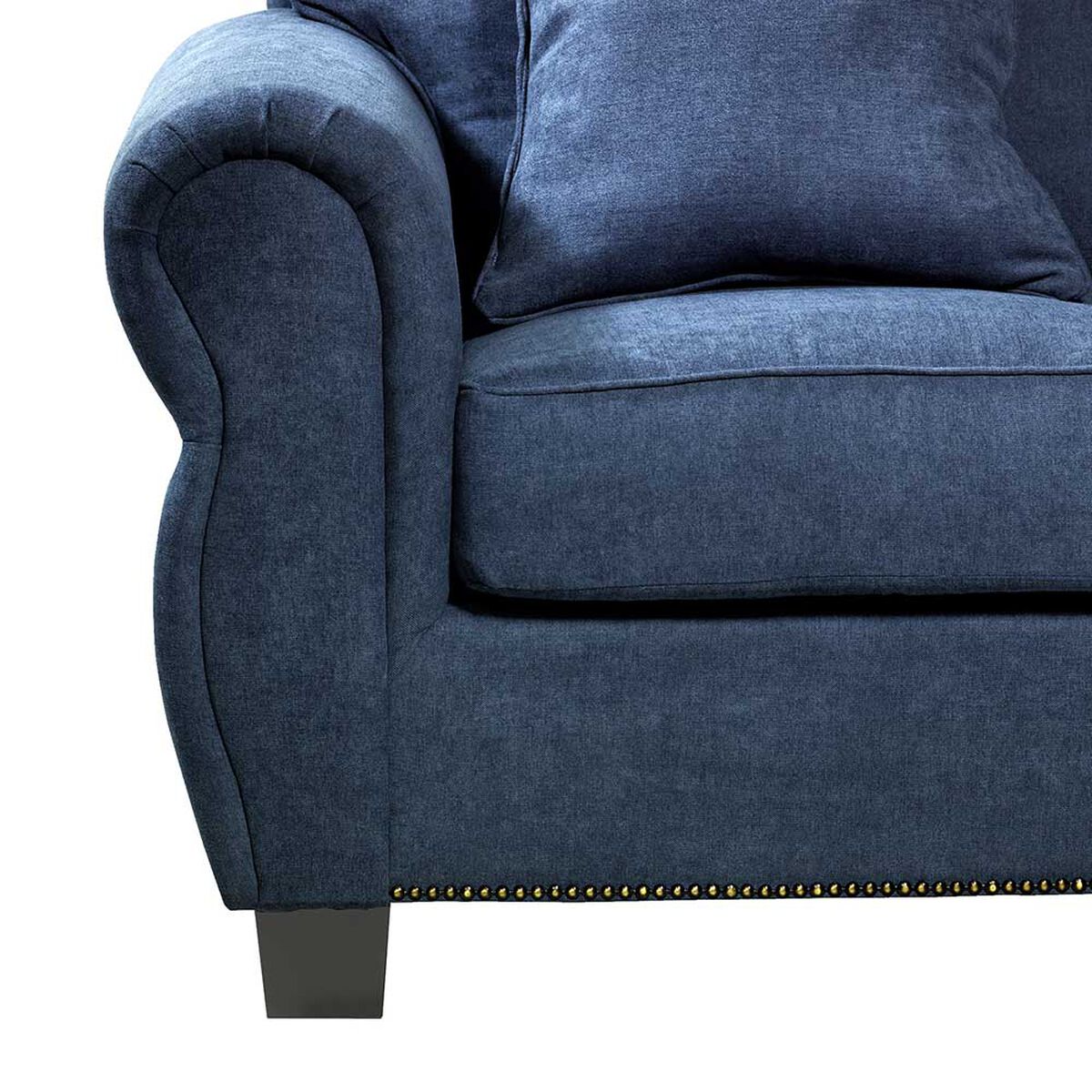 Sofá Seccional Innovamuebles Gales 5 Cuerpos Azul
