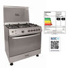 Cocina a Gas Ursus Trotter UT Euro 80 Pro GN 5 Quemadores