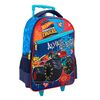 Pack Mochila con Ruedas, Estuche y Lonchera Hot Wheels