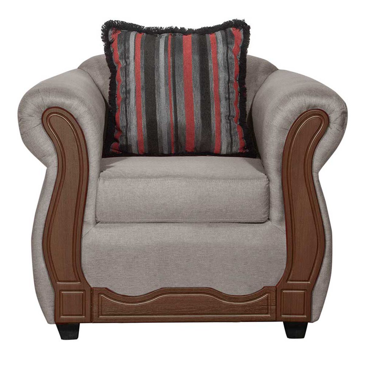 Juego de Living Black Factory Sofia 4 Cuerpos Beige