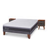 Cama Europea CIC 2 Plazas Ortopedic Advance + 2 Veladores Niger