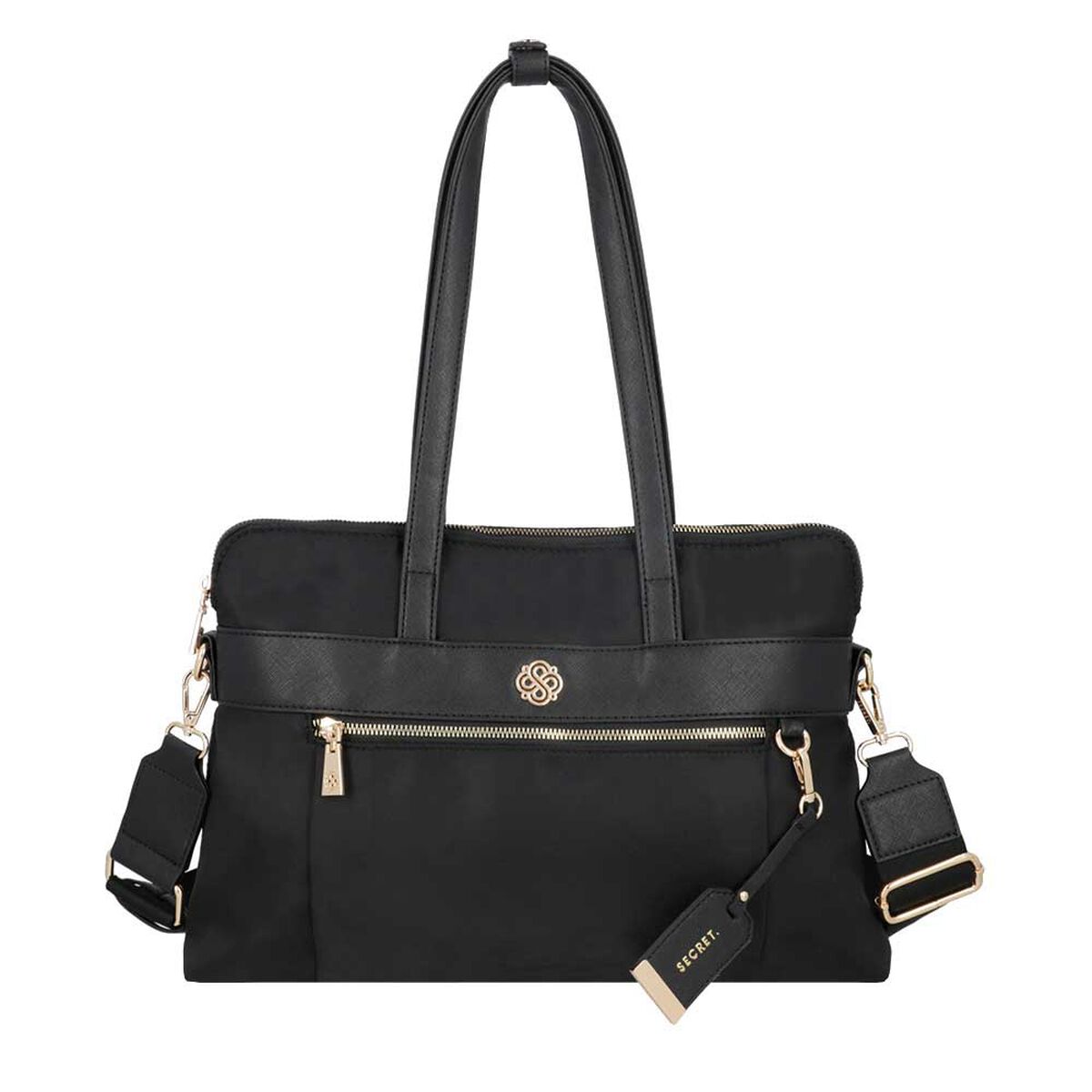 Cartera Notebook Secret Zurich SS25 14" Negro