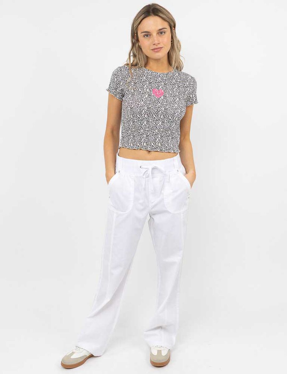 Pantalón Cintura Ajustable Mujer Icono