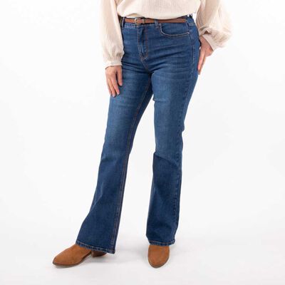 Jeans Flare Mujer Portman Club