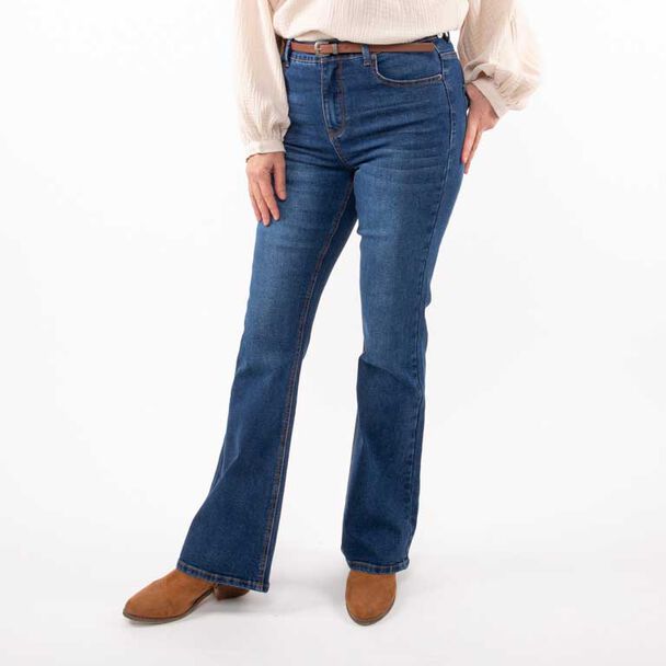 Jeans Flare Mujer Portman Club