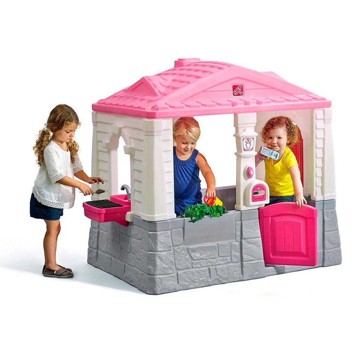 Casa de Juego Limpio y Ordenado Rosada